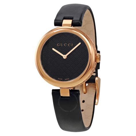 gucci watch women black|women's gucci watches on sale.